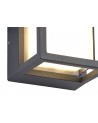 Rhonwen Square Downlight, 6W LED, 3000K, 360lm, IP54, Anthracite, 3yrs Warranty