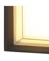 Rosie Wall Lamp, 16W LED, 3000K, 1135lm, IP65, Anthracite/Opal PC, 3yrs Warranty
