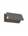 Peggy Up & Downward Lighting Wall Lamp, 5W LED, 3000K, 190lm, IP54, Anthracite