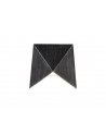 Maisie Wall Lamp, 7W LED, 3000K, 610lm, IP54, Black/Silver, 3yrs Warranty