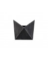Maisie Wall Lamp, 7W LED, 3000K, 610lm, IP54, Black/Silver, 3yrs Warranty