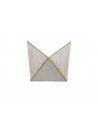 Maisie Wall Lamp, 7W LED, 3000K, 610lm, IP54, White/Gold, 3yrs Warranty