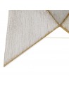 Maisie Wall Lamp, 7W LED, 3000K, 610lm, IP54, White/Gold, 3yrs Warranty