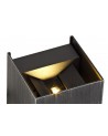 Kitty Up & Downward Lighting Wall Lamp, 2 x 3W LED, 3000K, 400lm, IP54, Black/Silver, 3yrs Warranty