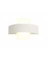 Ida Up & Downward Lighting Wall Lamp, 2 x 5W LED, 3000K, 850lm, IP54, Sand White, 3yrs Warranty