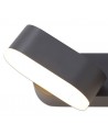Fern 2 Light Adjustable Wall Lamp, 2 x 6W LED, 3000K, 780lm, IP54, Anthracite, 3yrs Warranty