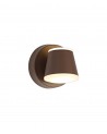 Flora Wall Lamp, 2 x 6W LED, 3000K, 590lm, IP54, Dark Brown, 3yrs Warranty