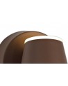 Flora Wall Lamp, 2 x 6W LED, 3000K, 590lm, IP54, Dark Brown, 3yrs Warranty