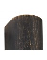 Annabel Curved Wall Lamp, 2 x GU10, IP54, Black/Gold
