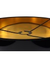 Araminta Round, 450 x 150mm Shade, Gold/Black