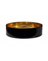 Araminta Round, 600 x 150mm Shade, Gold/Black