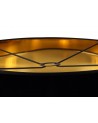 Araminta Round, 600 x 150mm Shade, Gold/Black