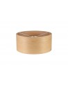 Araminta Round, 395 x 180mm Wood Effect Shade, Light Oak/White Laminate
