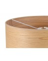 Araminta Round, 395 x 180mm Wood Effect Shade, Light Oak/White Laminate