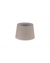 Araminta Round, 240/300 x 200mm Fabric Shade, Multi/White Laminate