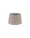 Araminta Round, 280/350 x 220mm Fabric Shade, Multi/White Laminate