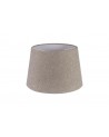 Araminta Round, 320/400 x 260mm Fabric Shade, Multi/White Laminate