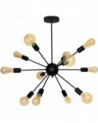 Buy MAISIE 12-Light Ceiling Lamp Black, 101551209