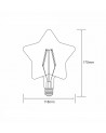 Buy Filament LED Bulb (Dimmable) Spiral ST64 E27 4W Vintage Style Edison LED bulb