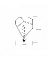 Buy Filament LED Bulb (Dimmable) Spiral ST64 E27 4W Vintage Style Edison LED bulb