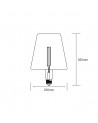 Buy Filament LED Bulb (Dimmable) Spiral ST64 E27 4W Vintage Style Edison LED bulb