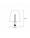 Buy Filament LED Bulb (Dimmable) Spiral ST64 E27 4W Vintage Style Edison LED bulb