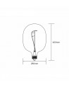 Buy Filament LED Bulb (Dimmable) Spiral ST64 E27 4W Vintage Style Edison LED bulb