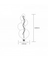 Buy Filament LED Bulb (Dimmable) Spiral ST64 E27 4W Vintage Style Edison LED bulb