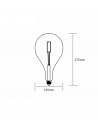 Buy Filament LED Bulb (Dimmable) Spiral ST64 E27 4W Vintage Style Edison LED bulb