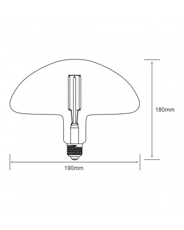 Buy Filament LED Bulb (Dimmable) Spiral ST64 E27 4W Vintage Style Edison LED bulb