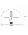 Buy Filament LED Bulb (Dimmable) Spiral ST64 E27 4W Vintage Style Edison LED bulb