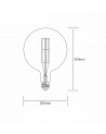 Buy Filament LED Bulb (Dimmable) Spiral ST64 E27 4W Vintage Style Edison LED bulb