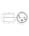 Opus 140/100 Matt Opal Glass IP44 by Ifo Electric