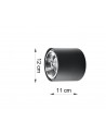 Plafond TIUBE black