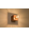 Wall lamp ABEL wood