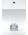 Pendant lamp GATE black