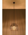 Pendant lamp GATE black