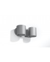 Wall lamp ORBIS 2 grey
