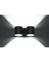Wall lamp ORBIS 2 black