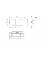 Wall lamp ORBIS 2 white