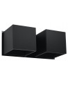 Wall lamp QUAD 2 black