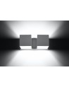 Wall lamp QUAD 2 white