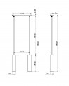 Pendant lamp LUVO 2