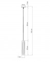 Pendant lamp LUVO 1