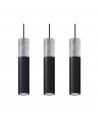Pendant lamp BORGIO 3 black