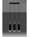 Pendant lamp BORGIO 3 black