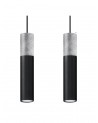 Pendant lamp BORGIO 2 black