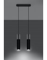Pendant lamp BORGIO 2 black