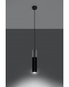 Pendant lamp BORGIO 1 black