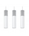 Pendant lamp BORGIO 3 white